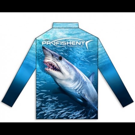 Profishent Tackle - Blue Shark Shirt (kids)